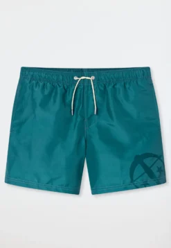 Badeshorts Webware Armbrust grün - Aqua
