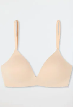 BH ohne Bügel gepadded sand - Invisible Soft