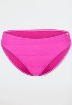Bikinislip Streifen fuschia - Aqua
