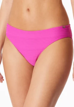 Bikinislip Streifen fuschia - Aqua