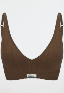 Bustier Ajourée seamless dunkelbraun - Revival Alma