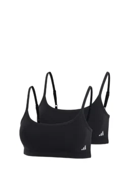 Bustier 2er-Pack Schwarz - ADIDAS