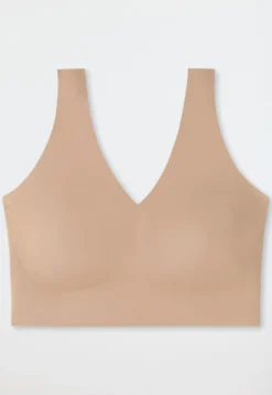 Bustier Microfaser herausnehmbare Pads maple - Invisible Soft