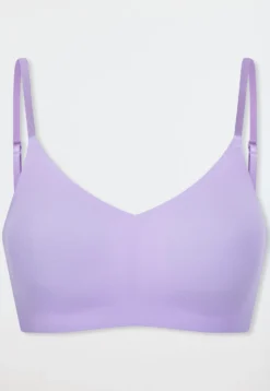 Bustier Mikrofaser herausnehmbare Pads zartlila - Invisible Soft
