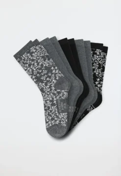 Damensocken 5er-Pack mehrfarbig - Bluebird