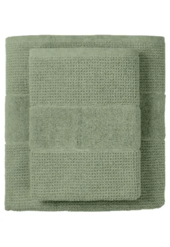 Duschtuch 2er-Pack 70x140 cm linde - SCHIESSER Home