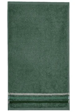 Gästetuch Skyline Color 30x50 dunkelgrün - SCHIESSER Home
