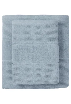 Handtuch 4er-Pack 50x100 cm blaugrau - SCHIESSER Home