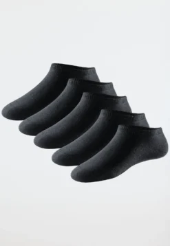 Herrensneaker 5er-Pack schwarz - Bluebird