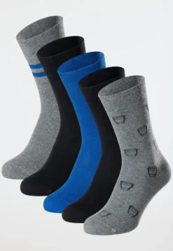 Herrensocken 5er-Pack mehrfarbig - Fashion