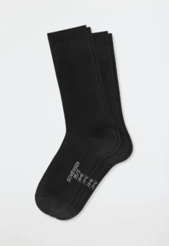 Herrensocken 2er-Pack schwarz - 95/5