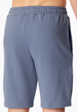 Hose kurz Sweat-Qualität blaugrau - Mix+Relax