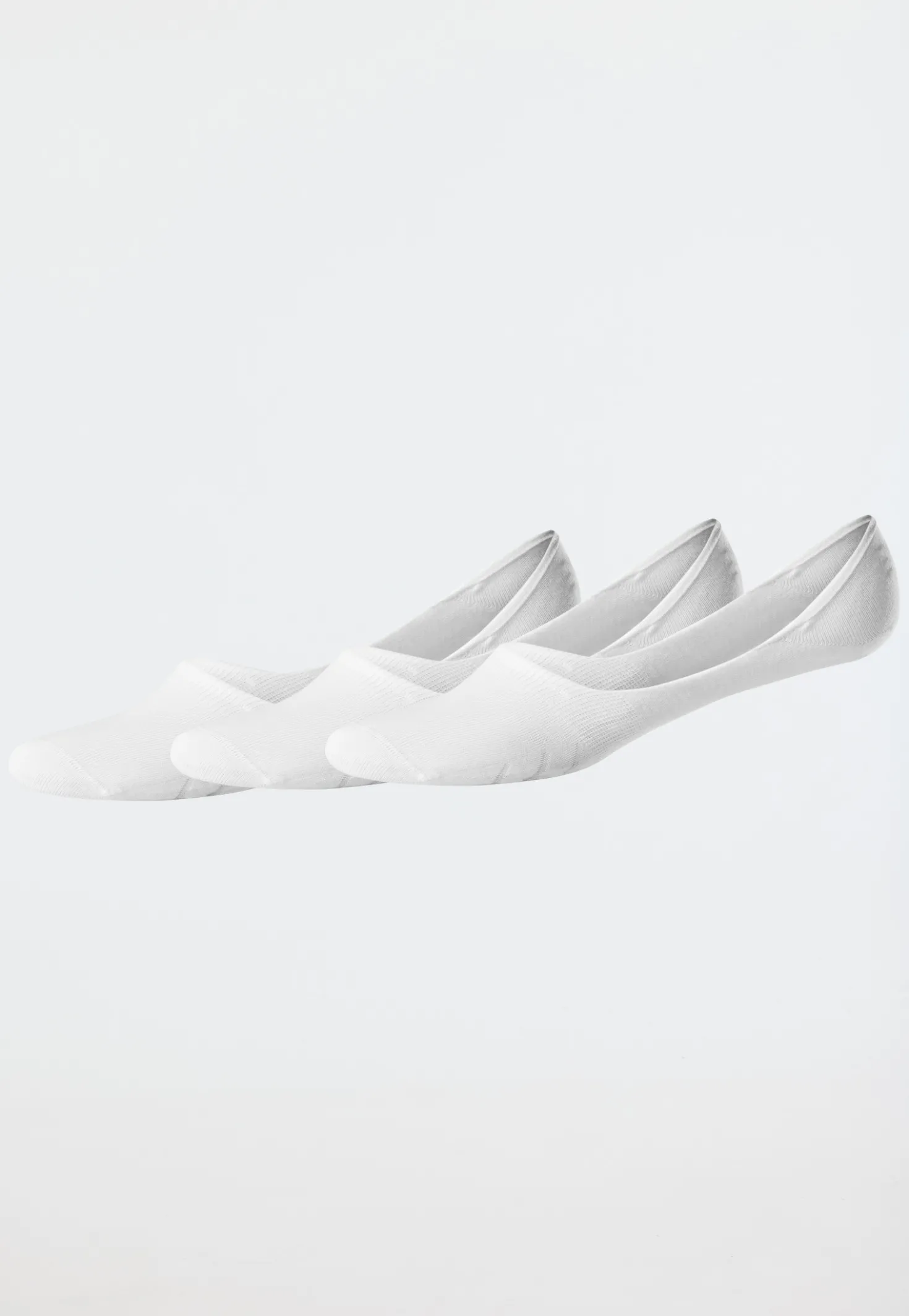 Inshoe-Herrensocken 3er-Pack weiss - Long Life Cool