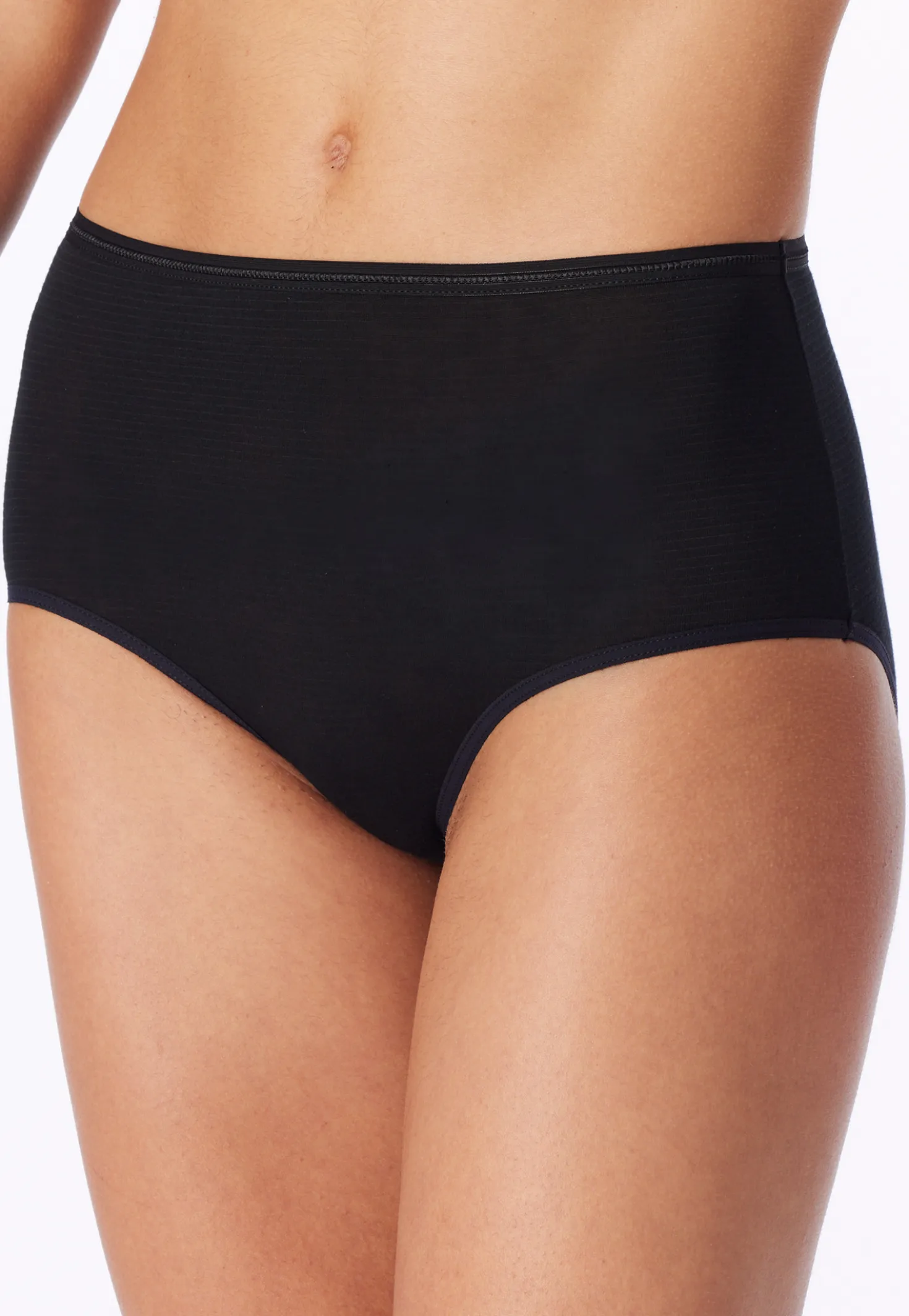 Midi-Slips 2er-Pack schwarz - Modal Essentials