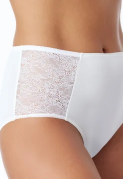 Midi-Slip Spitze weiß - Air