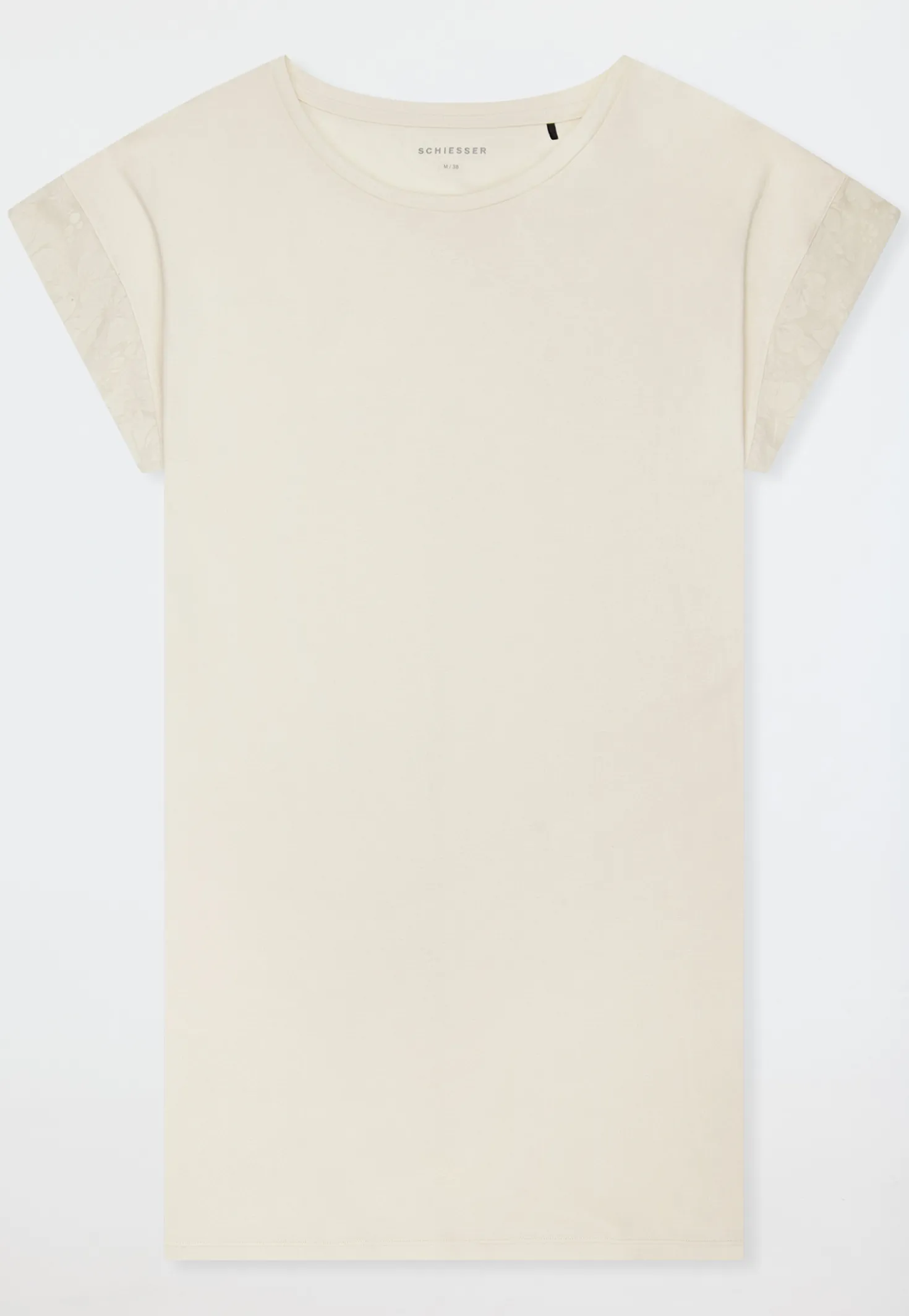 Nachthemd kurzarm Interlock kurz pearl - Modern Allure