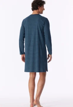 Nachthemd langarm deep blue - Comfort Essentials