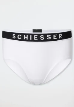 Panty Doppelripp weiß - Pure Rib