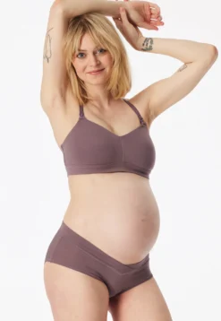 Panty Schwangerschaftswäsche mauve - Unique Maternity