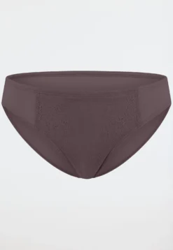 Rio-Slip blickdichte Spitze mauve - Air
