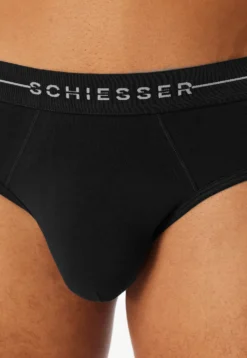 Rio-Slip 2er-Pack schwarz - Cotton Flex