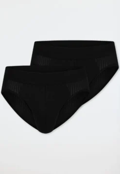 Rio-Slips 2er-Pack schwarz - Authentic