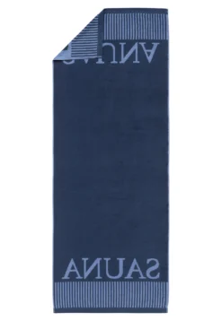 Saunatuch 75x200 hellblau - SCHIESSER Home