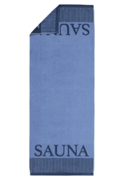 Saunatuch 75x200 hellblau - SCHIESSER Home