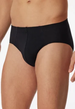 schwarze Supermini-Slips für Herren im praktischen Dreierpack