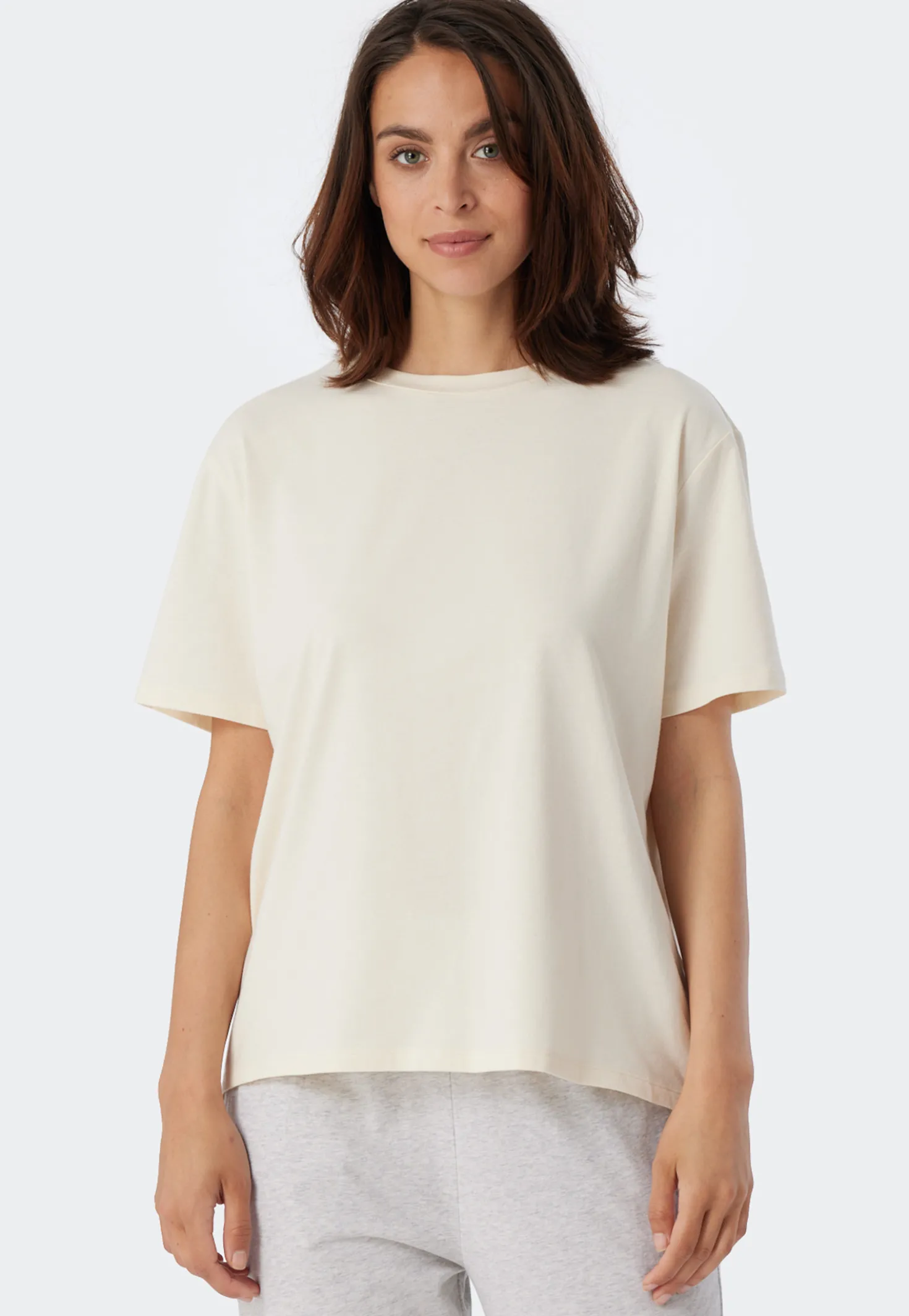 Shirt kurzarm creme - Mix+Relax