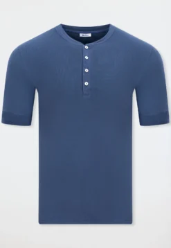 Shirt kurzarm faded denim - Revival Karl-Heinz