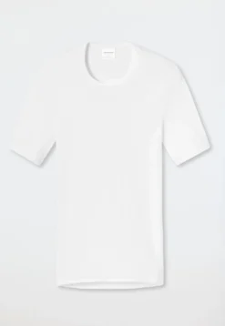 Shirt kurzarm Feinripp weiß - Original Classics