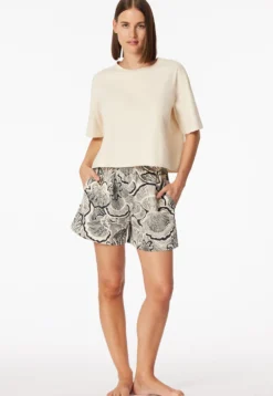Shirt kurzarm Heavy Single Jersey peal - Mix+Relax