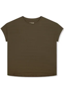 Shirt kurzarm oliv - Mix+Relax