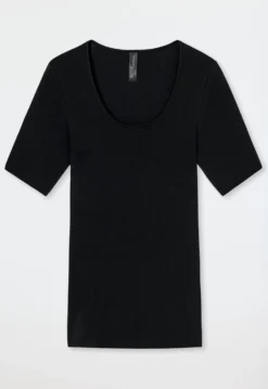 Shirt kurzarm schwarz - Luxury