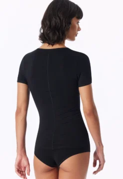 Shirt kurzarm schwarz - Personal Fit