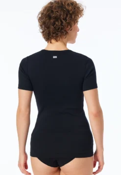 Shirt kurzarm schwarz - Revival Berta