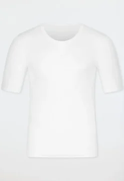 Shirt kurzarm weiß - Essentials Feinripp
