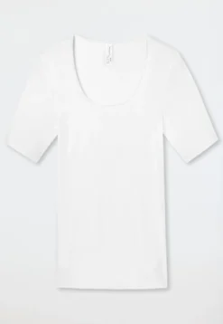 Shirt kurzarm weiß - Luxury