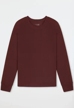 Shirt langarm burgund - Mix+Relax