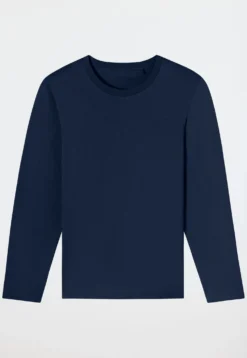 Shirt langarm dunkelblau - Mix+Relax