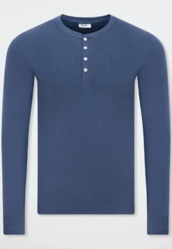 Shirt langarm faded denim - Revival Karl-Heinz