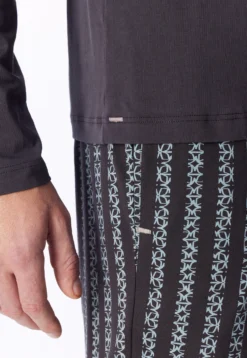 Shirt langarm graphit - Mix+Relax