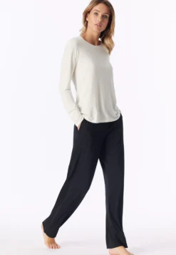 Shirt langarm naturweiß - Mix+Relax