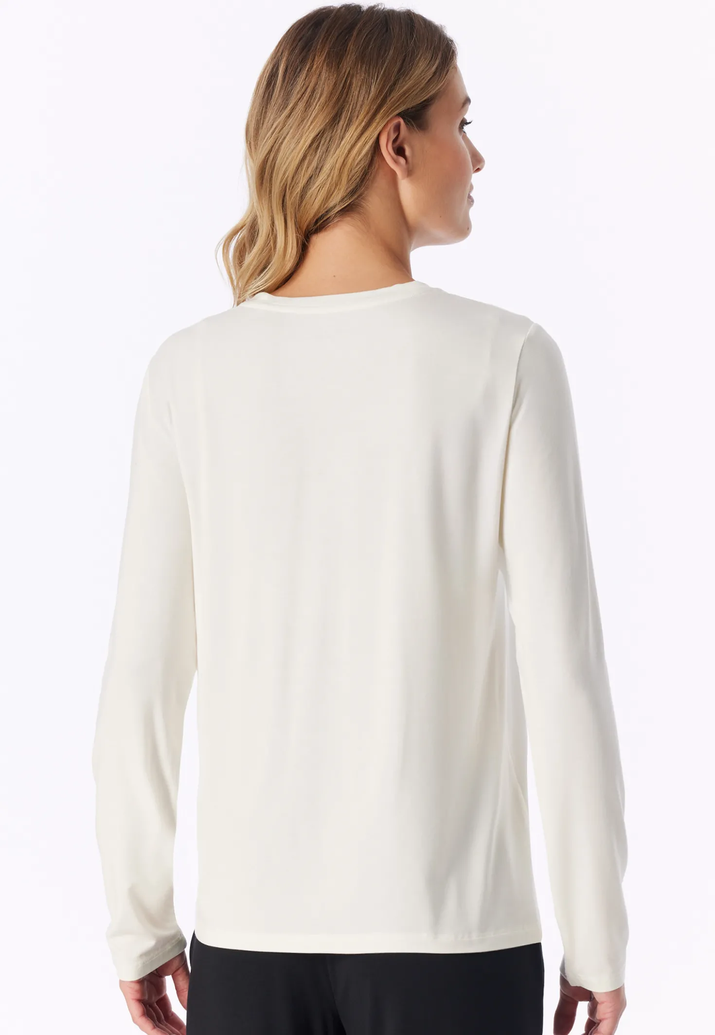 Shirt langarm naturweiß - Mix+Relax