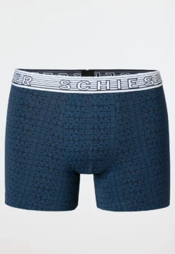 Shorts 3er-Pack jeansblau/ nachtblau/ blau gemustert - 95/5