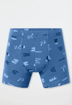 Shorts 5er-Pack Ringel Strand mehrfarbig - 95/5