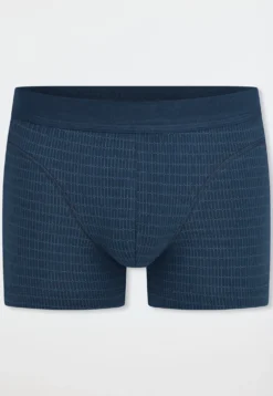 Shorts gemustert deep blue - Comfort Fit