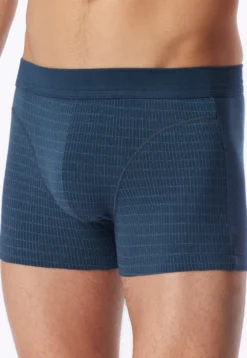 Shorts gemustert deep blue - Comfort Fit