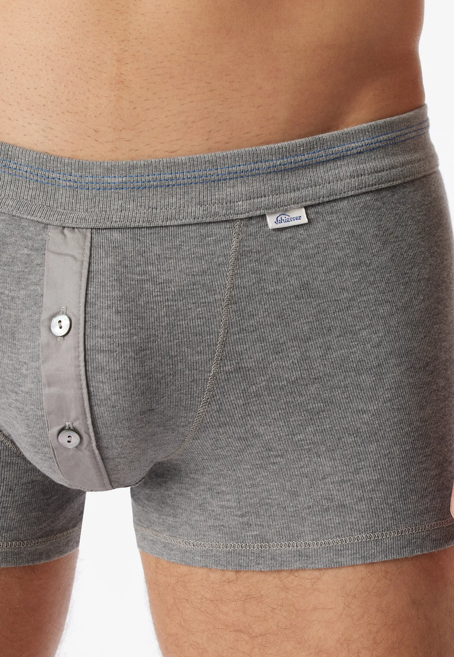 Shorts grau meliert - Revival Karl-Heinz